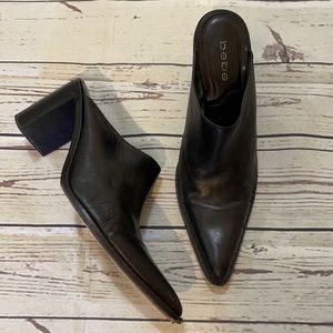 Bebe Pointed Toe Mules